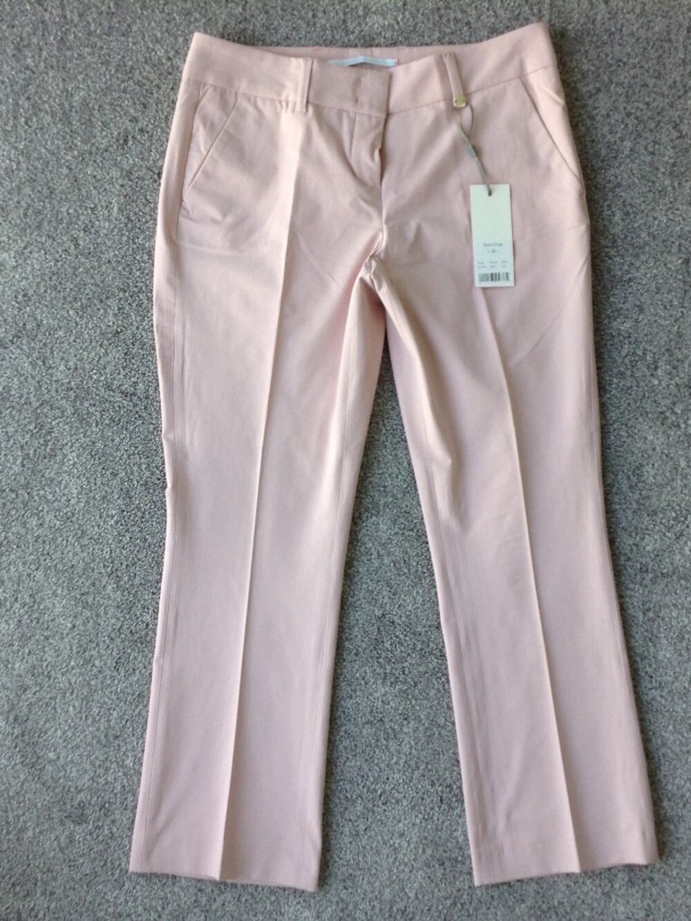 ⭐RAFFAELLO ROSSI “DORA CROP” PANT in Pink, size 8 – NWT⭐